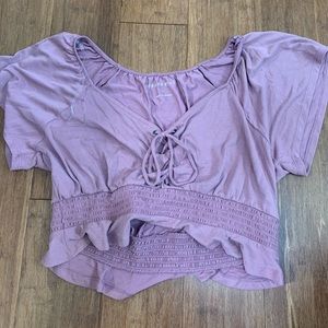 pinkish aeropostale top